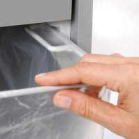 DAHLE 106air Aktenvernichter mit Streifenschnitt P-2, 5,8 mm, bis 22 Blatt, grau