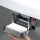 DAHLE 106air Aktenvernichter mit Streifenschnitt P-2, 5,8 mm, bis 22 Blatt, grau