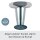 LEITZ Sitz- & Stehhocker Ergo Active 65450089 dunkelgrau, 1 St.