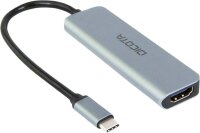 DICOTA USB-Hub D32060 5-fach silber