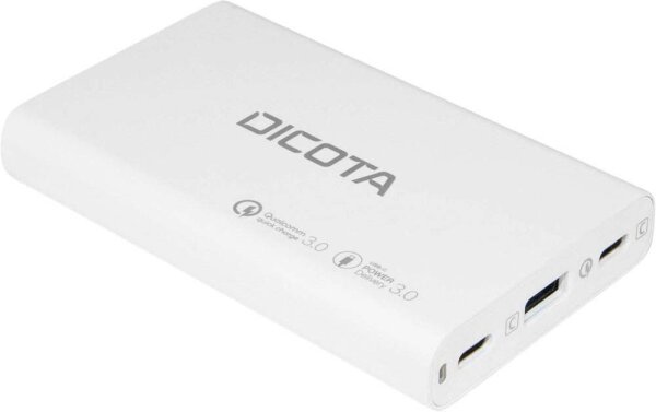 DICOTA D32056 Ladekabel mit Adapter weiß, 65 Watt