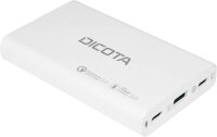 DICOTA D32056 Ladekabel mit Adapter weiß, 65 Watt