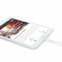 DICOTA D32056 Ladekabel mit Adapter weiß, 65 Watt