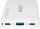 DICOTA D32056 Ladekabel mit Adapter weiß, 65 Watt