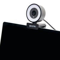 DICOTA Ringlicht Webcam schwarz