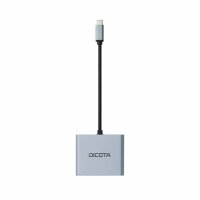 DICOTA USB-Hub D32063 4-fach silber
