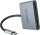 DICOTA USB-Hub D32063 4-fach silber