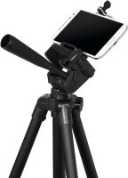 hama Star Smartphone Kamera-Stativ schwarz max. Arbeitshöhe 112,0 cm