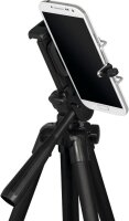 hama Star Smartphone Kamera-Stativ schwarz max. Arbeitshöhe 112,0 cm