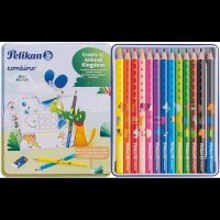 Pelikan Combino 12+1 Buntstifte farbsortiert, 13 St.