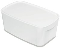LEITZ MyBox Aufbewahrungsbox 5,0 l perlweiß/grau...