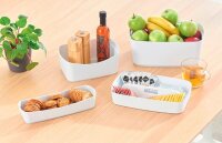 LEITZ MyBox Aufbewahrungsbox 5,0 l perlweiß/grau 31,8 x 19,1 x 12,8 cm, 1 St.