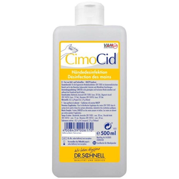 Dr. Schnell CIMOCID Händedesinfektionsmittel 150,0 ml