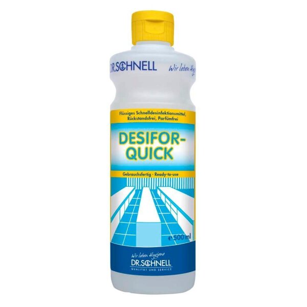 Dr. Schnell DESIFOR-QUICK Desinfektionsreiniger 0,5 l