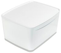LEITZ MyBox Aufbewahrungsbox 18,0 l perlweiß/grau...