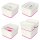 LEITZ MyBox Aufbewahrungsbox 18,0 l perlweiß/pink 38,5 x 31,8 x 19,8 cm, 1 St.