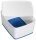 LEITZ MyBox Aufbewahrungsbox 18,0 l perlweiß/blau 38,5 x 31,8 x 19,8 cm, 1 St.