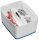LEITZ MyBox Aufbewahrungsbox 18,0 l perlweiß/blau 38,5 x 31,8 x 19,8 cm, 1 St.