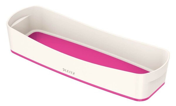 LEITZ MyBox Aufbewahrungsbox 0,6 l perlweiß/pink 30,7 x 10,5 x 5,5 cm