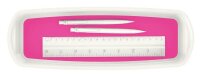 LEITZ MyBox Aufbewahrungsbox 0,6 l perlweiß/pink 30,7 x 10,5 x 5,5 cm