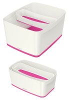 LEITZ MyBox Aufbewahrungsbox 0,6 l perlweiß/pink 30,7 x 10,5 x 5,5 cm