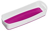 LEITZ MyBox Aufbewahrungsbox 0,6 l perlweiß/pink 30,7 x 10,5 x 5,5 cm