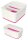 LEITZ MyBox Aufbewahrungsbox 0,6 l perlweiß/pink 30,7 x 10,5 x 5,5 cm