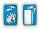 LEITZ MyBox Aufbewahrungsbox 3,0 l perlweiß/blau 24,6 x 16,0 x 9,8 cm, 1 St.