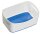 LEITZ MyBox Aufbewahrungsbox 3,0 l perlweiß/blau 24,6 x 16,0 x 9,8 cm, 1 St.