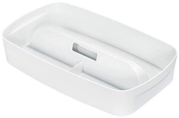 LEITZ MyBox Einsatz für Aufbewahrungsboxen 1,5 l perlweiß 30,7 x 18,1 x 5,6 cm, 1 St.
