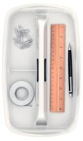 LEITZ MyBox Einsatz für Aufbewahrungsboxen 1,5 l perlweiß 30,7 x 18,1 x 5,6 cm, 1 St.