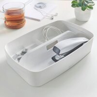 LEITZ MyBox Einsatz für Aufbewahrungsboxen 1,5 l perlweiß 30,7 x 18,1 x 5,6 cm, 1 St.