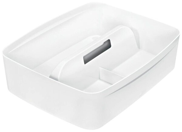LEITZ MyBox Einsatz für Aufbewahrungsboxen 6,0 l perlweiß 37,5 x 30,7 x 10,1 cm, 1 St.
