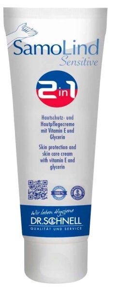Dr. Schnell SAMOLIND SENSITIVE 2IN1 Hautschutzcreme 50,0 ml