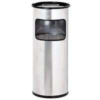 DURABLE Standaschenbecher silbermetallic, 1 St.