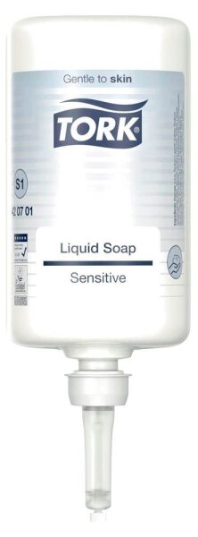 TORK S1 Premium Sensitive Flüssigseife 1 l, 1 St.