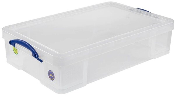Really Useful Box Aufbewahrungsbox 33,0 l transparent 71,0 x 44,0 x 16,5 cm, 1 St.