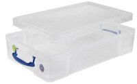 Really Useful Box Aufbewahrungsbox 33,0 l transparent 71,0 x 44,0 x 16,5 cm, 1 St.
