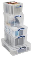 Really Useful Box Aufbewahrungsbox 33,0 l transparent 71,0 x 44,0 x 16,5 cm, 1 St.
