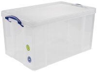 Really Useful Box Aufbewahrungsbox 84,0 l transparent...