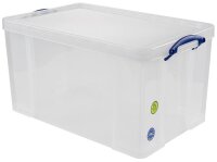 Really Useful Box Aufbewahrungsbox 84,0 l transparent 71,0 x 44,0 x 38,0 cm, 1 St.