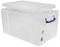 Really Useful Box Aufbewahrungsbox 84,0 l transparent 71,0 x 44,0 x 38,0 cm, 1 St.