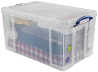 Really Useful Box Aufbewahrungsbox 84,0 l transparent 71,0 x 44,0 x 38,0 cm, 1 St.