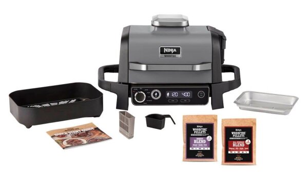 NINJA® Elektrogrill OG701EU 2.400 W 46,0 x 46,0 x 34,0 cm, 1 St.