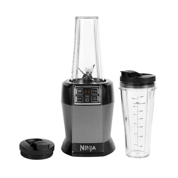 NINJA® BN495EU Standmixer grau/schwarz 1.000 W