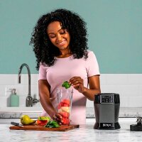 NINJA® BN495EU Standmixer grau/schwarz 1.000 W