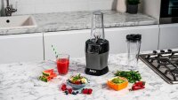 NINJA® BN495EU Standmixer grau/schwarz 1.000 W