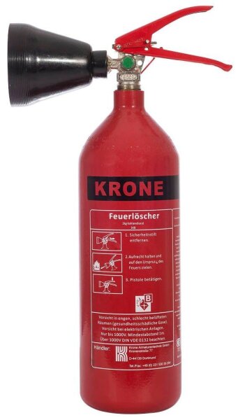 KRONE Feuerlöscher CO2 2,0 kg