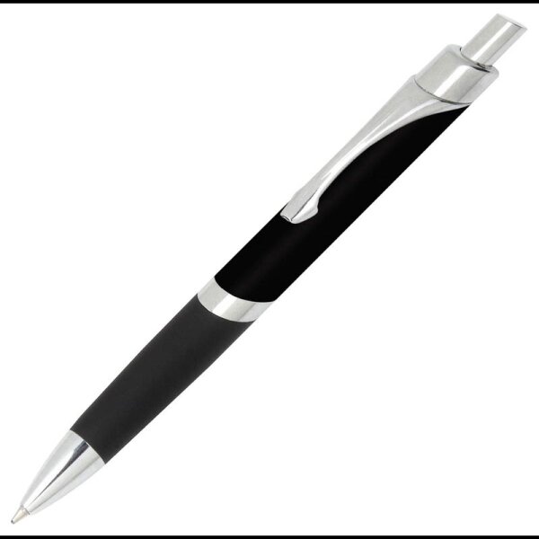 ONLINE® Kugelschreiber Sporty schwarz, Schreibfarbe: schwarz, 1 St.