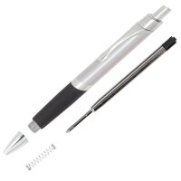 ONLINE® Kugelschreiber Sporty schwarz, Schreibfarbe: schwarz, 1 St.